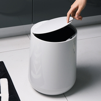 【含运】BELO/百露创意圆形家用客厅卫生间厨房浴室卧室办公室垃圾桶